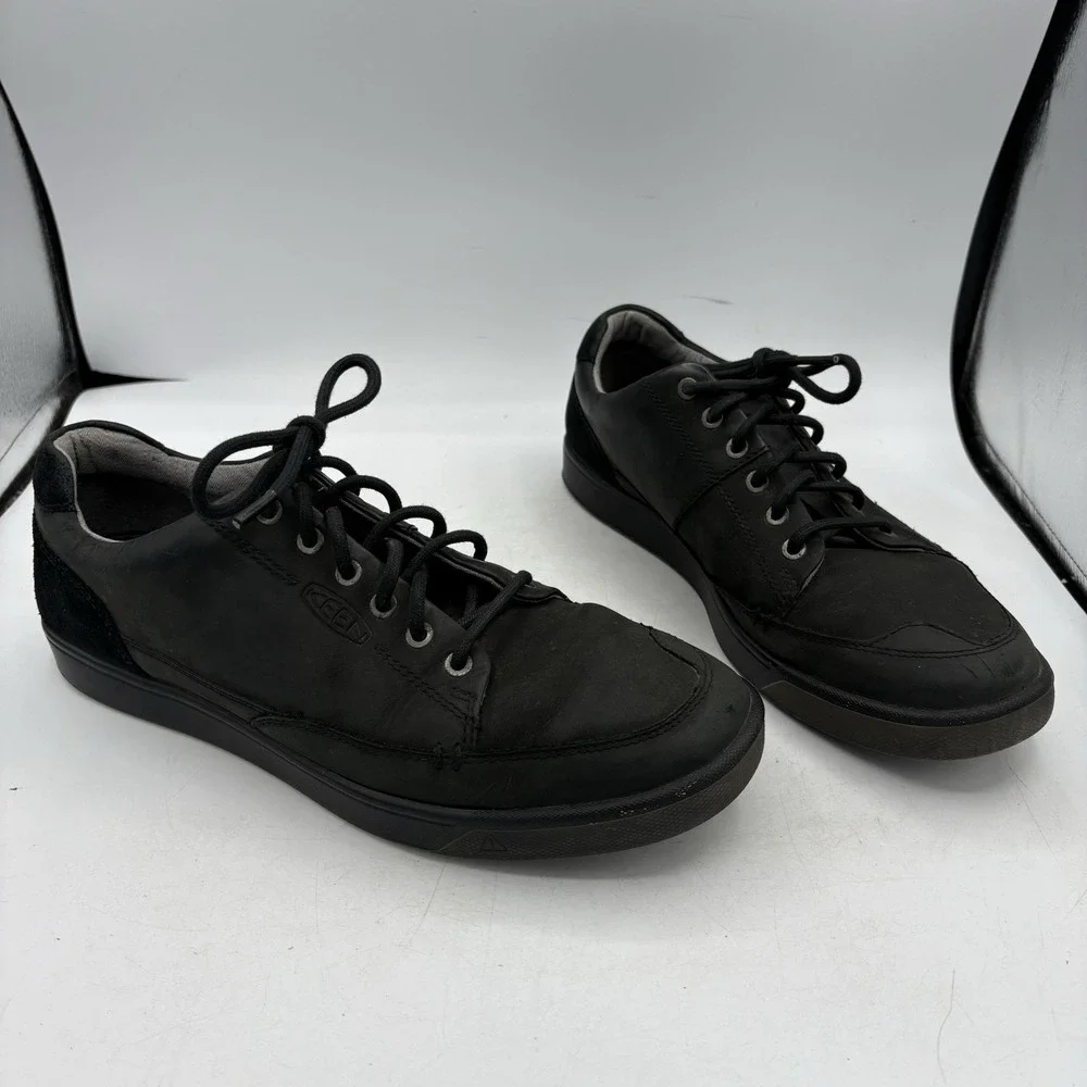 Keen Shoes Mens Size‎ 11.5 Glenhaven Sneakers Black Lace Up